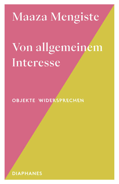 Maaza Mengiste: Von allgemeinem Interesse