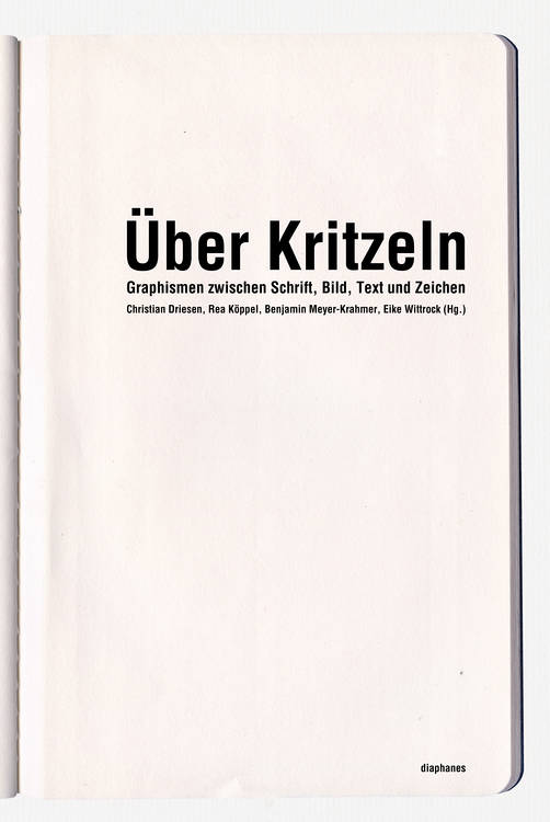 Thomas Schestag: »Diese Hand […]«: Walter Benjamin kritzelt